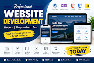provides the website development