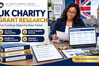 research UK charity grants and funding opportunites for nonprofit