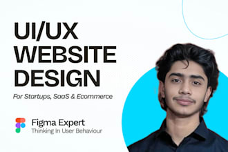 design a UI UX website for your startup or ecommerce brand
