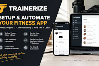 setup and customize your trainerize fitness app and workout programs