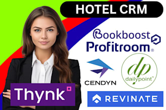 setup hotel management crm revinate cendyn dailypoint profitroom bookboost thynk