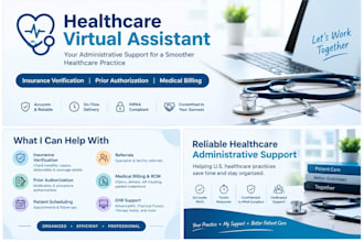 be your medical virtual assistant and biller