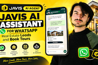 javis ai agent javis ai assitant for whatsapp real estate leads and book tours
