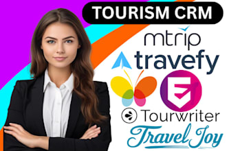 setup tourism crm travefy traveljoy tourwriter ezus tutterfly mtrip travelyos