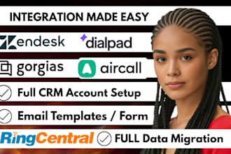 integrate zendesk gorgias intercom freshdesk dixa aircall ringcentral dialpad