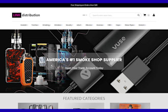 design premium vape website vape store cigarette website cbd marijuana website