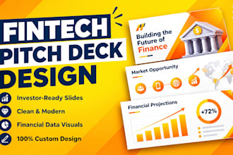 design investor ready financial and data slides