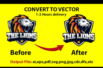 convert raster to vector, vector tracing