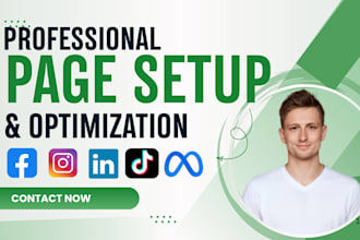create, optimize your facebook business, instagram and social media pages