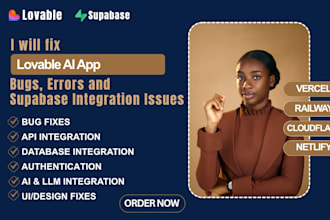 fix lovable ai app bugs errors and supabase integration issues