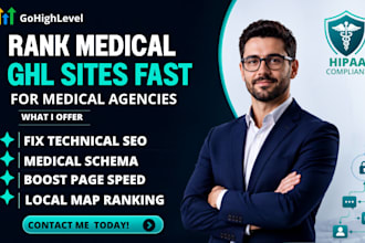 do gohighlevel SEO optimization for health and wellness medical websites