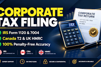 file US corporate tax form 1120, canada t2,