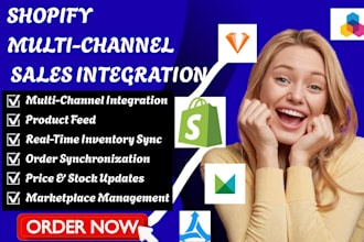 integrate shopify channelengine mergado valigara syncspider for global sales