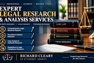 deliver a comprehensive legal research report on any US legal issue