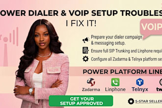 power dialer zadarma sip trunking sip trunk linphone voip setup telnyx sms blast