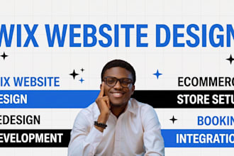 build wix website design wix redesign wix ecommerce wix website development