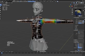 fix weight painting, skinning and deformation on your 3d model
