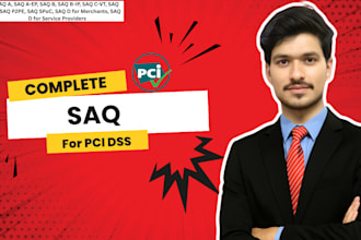 provide and complete saq for pci dss compliance
