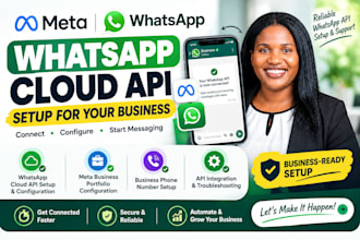setup whatsapp cloud API for your business