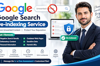 deindex defamatory google results, negative links, news articles and mugshots