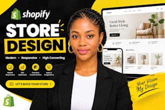 shopify store design, shopify design, shopify redesign