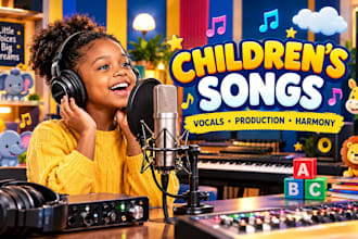 create and sing original kids songs nursery rhymes and childrens music