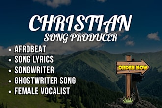 be your female vocalist ghostwriter song lyrics rnb soul pop afrobeat songwriter