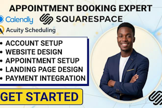 setup squarespace acuity scheduling, online booking acuity booking automation