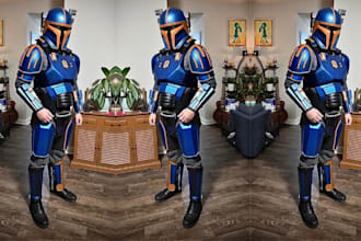 design wearable 3d cosplay armor custom cosplay knight armor anime weapons props