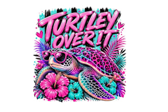 do high quality turtle mascot logo retro t shirt  design