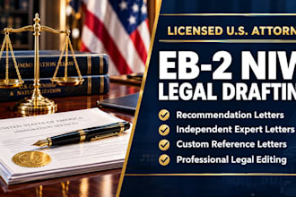 professionally edit and optimize your eb2 niw letter