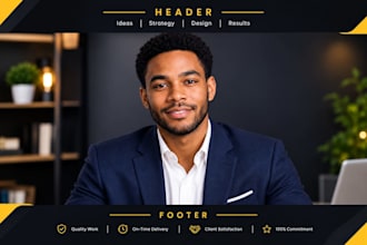 design header and footer