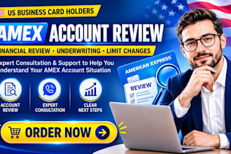 analyze your amex account review and underwriting situation
