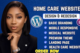 design a high converting home care website for your agency