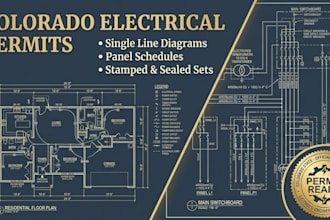 design colorado electrical permit drawings single line diagram panel schedule