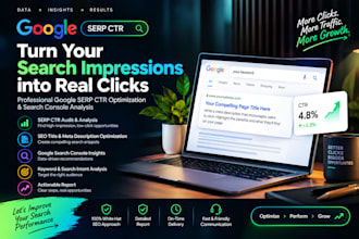 optimize your google serp CTR and search console performance