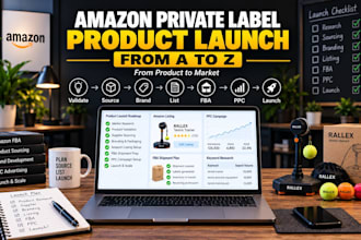 do amazon private label launch, from product to market