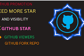 promote github github repo github promotion to real audience and organic views