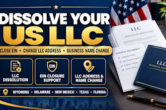 dissolve your US llc, close ein and file llc dissolution