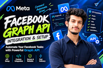 integrate facebook and instagram graph API for automated reels and video