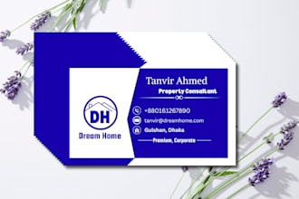 design a professional business card