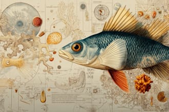 design medical figures and scientific illustrations