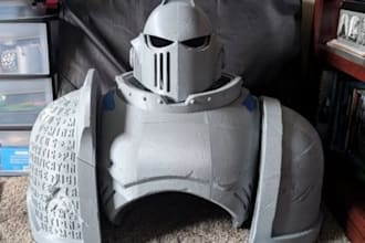 custom cosplay creation eva foam armor 3d wearable armor helmets masks 3d design