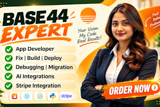 base44 expert base44 bug fixing base44 app vibe coding base44 integration