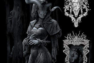 create vintage comic, horror and sci fi art
