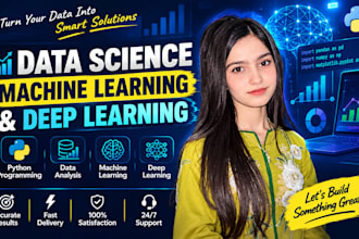 do machine learning and data science python projects