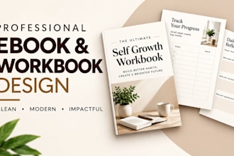 design canva lead magnet, ebook, workbook, and canva template