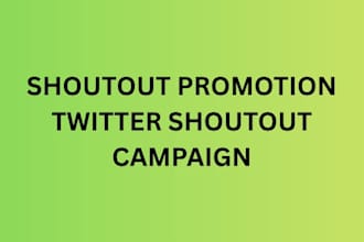 promote your brand with a targeted twitter x shoutout