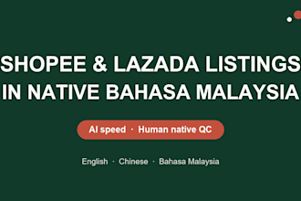 translate and localize your shopee lazada product listings to malay