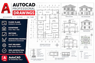 create autocad architectural drawings